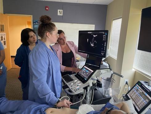 AIMS Education Hosts Informative Guest Lecture on New Technologies in Diagnostic Medical Sonography